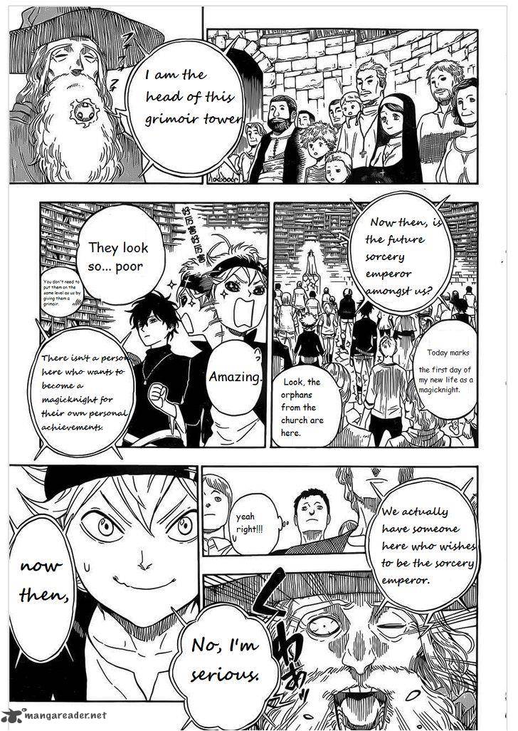 Black Clover Manga Chapter 1 page 20 - The Boy's Vow