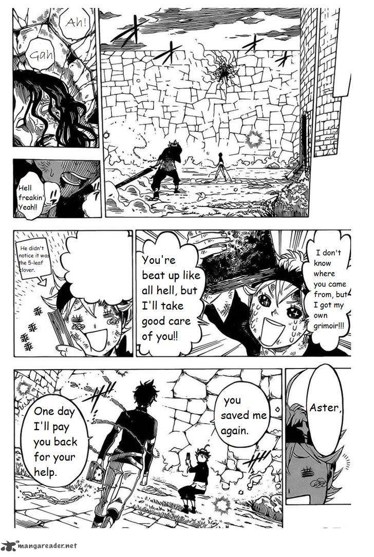 Black Clover Manga Chapter 1 page 49 - The Boy's Vow