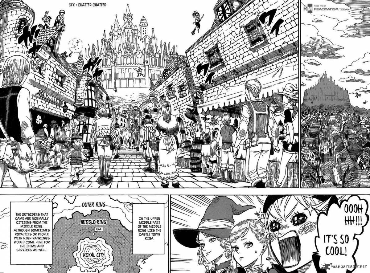 Black Clover Manga Chapter 10 page 4 - What Happened One Day in the Castle Town