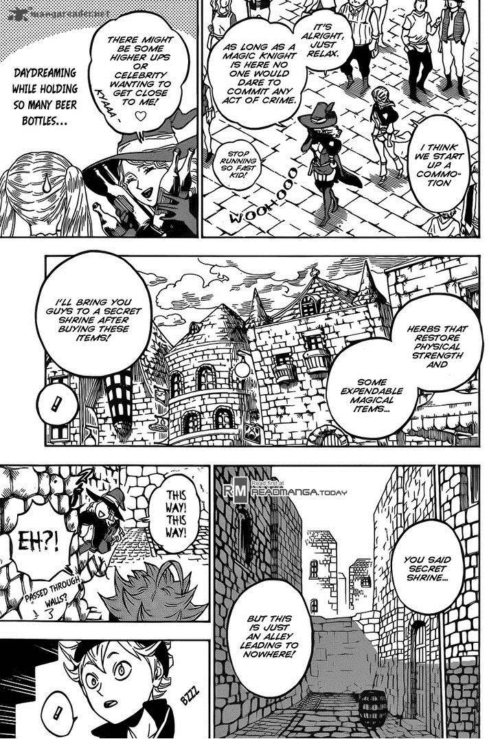 Black Clover Manga Chapter 10 page 6 - What Happened One Day in the Castle Town