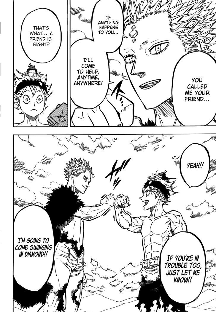 Black Clover Manga Chapter 101 page 14 - I'm Home