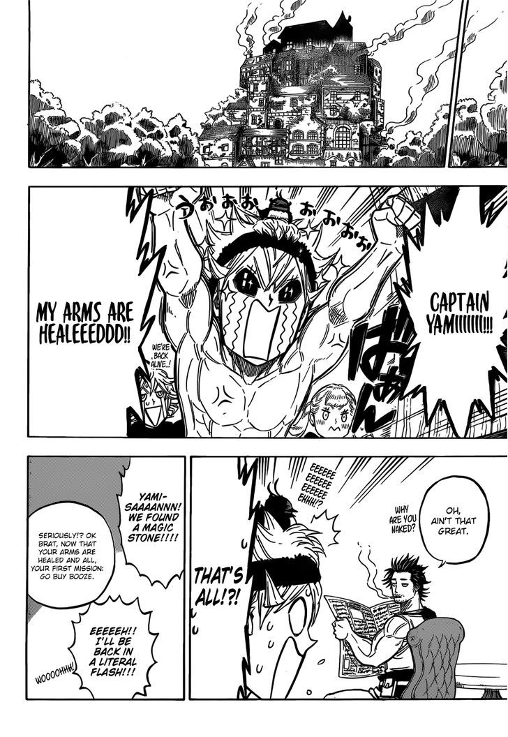 Black Clover Manga Chapter 101 page 16 - I'm Home