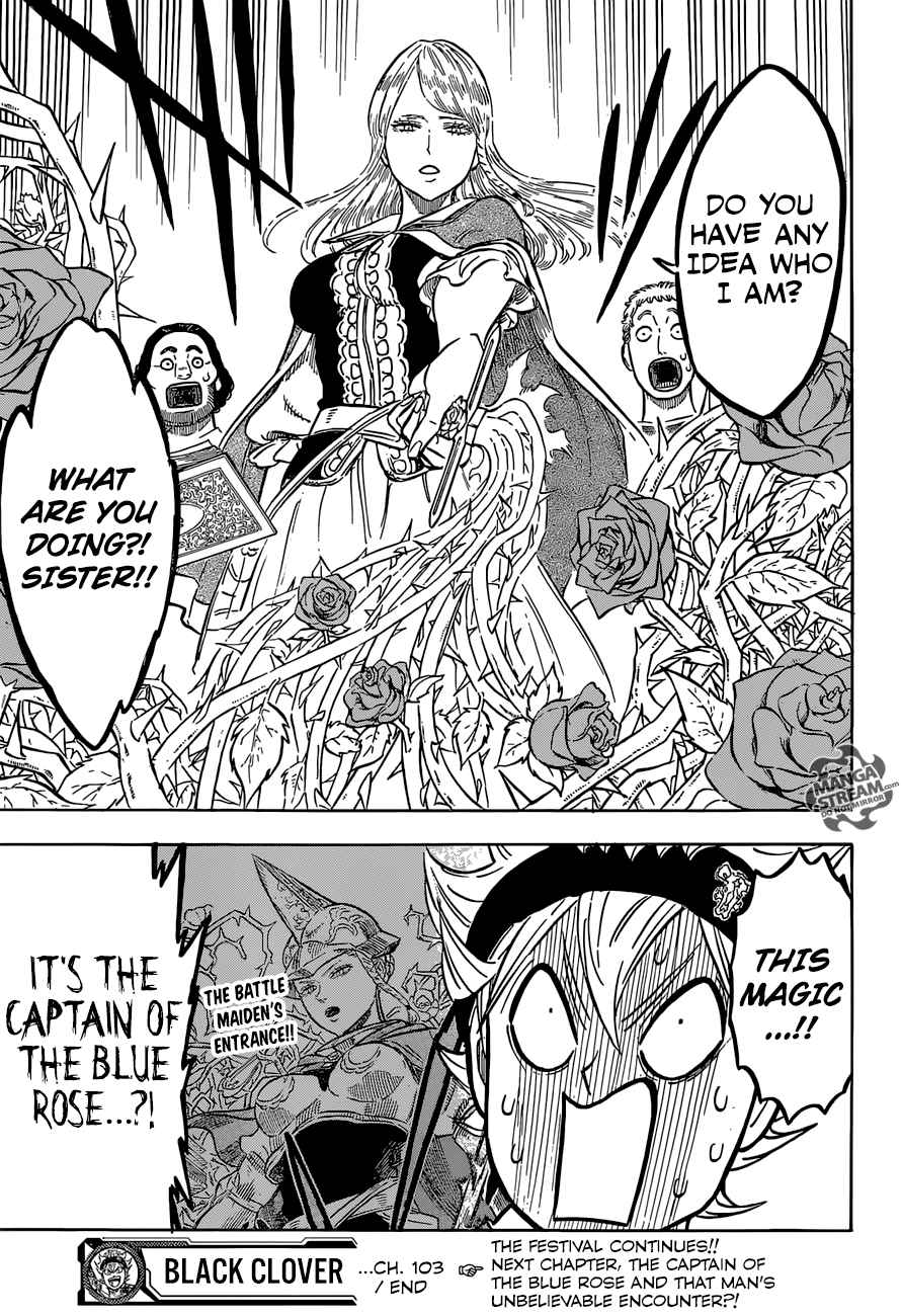 Black Clover Manga Chapter 103 page 17 - A Fun Festival Double Date
