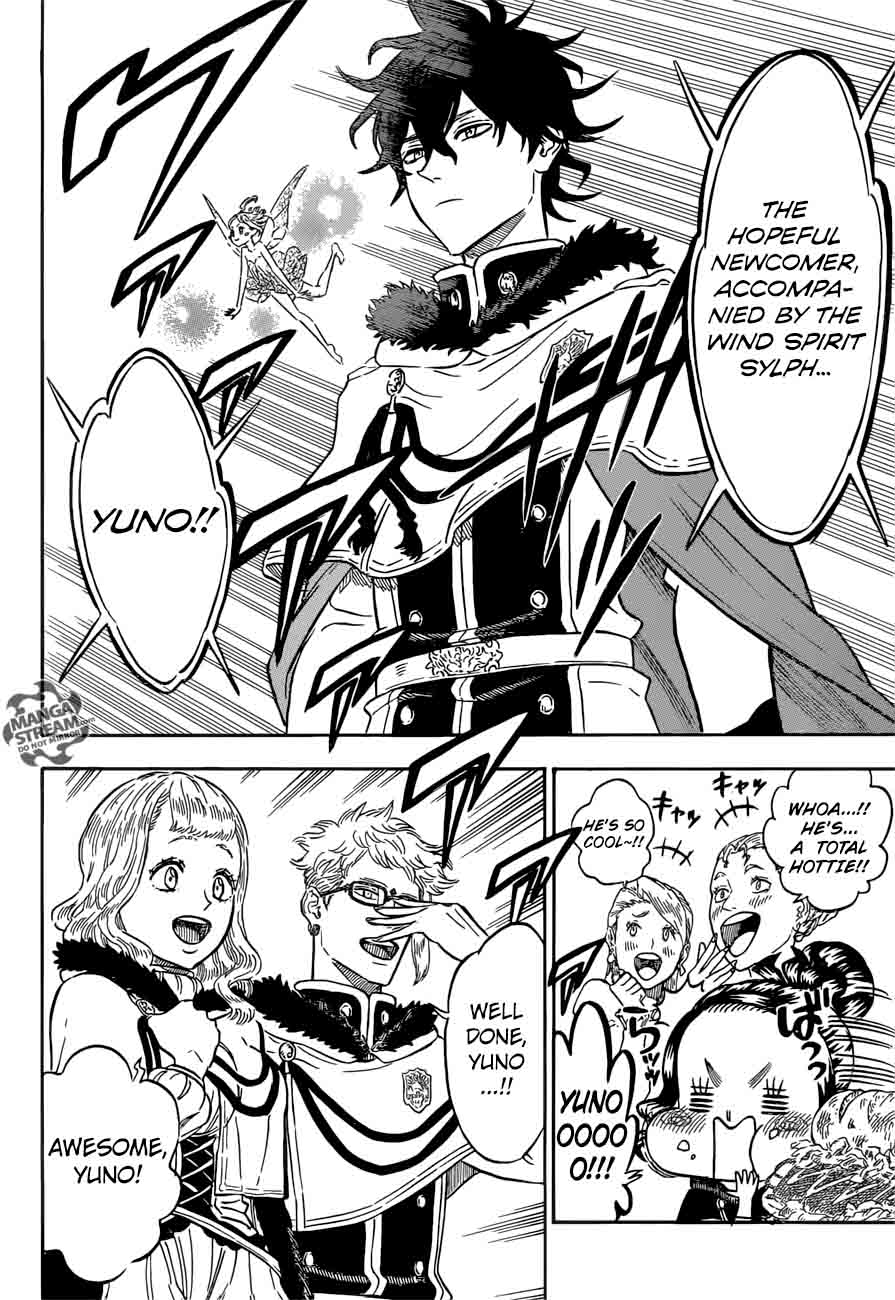 Black Clover Manga Chapter 105 page 10 - Two New Stars