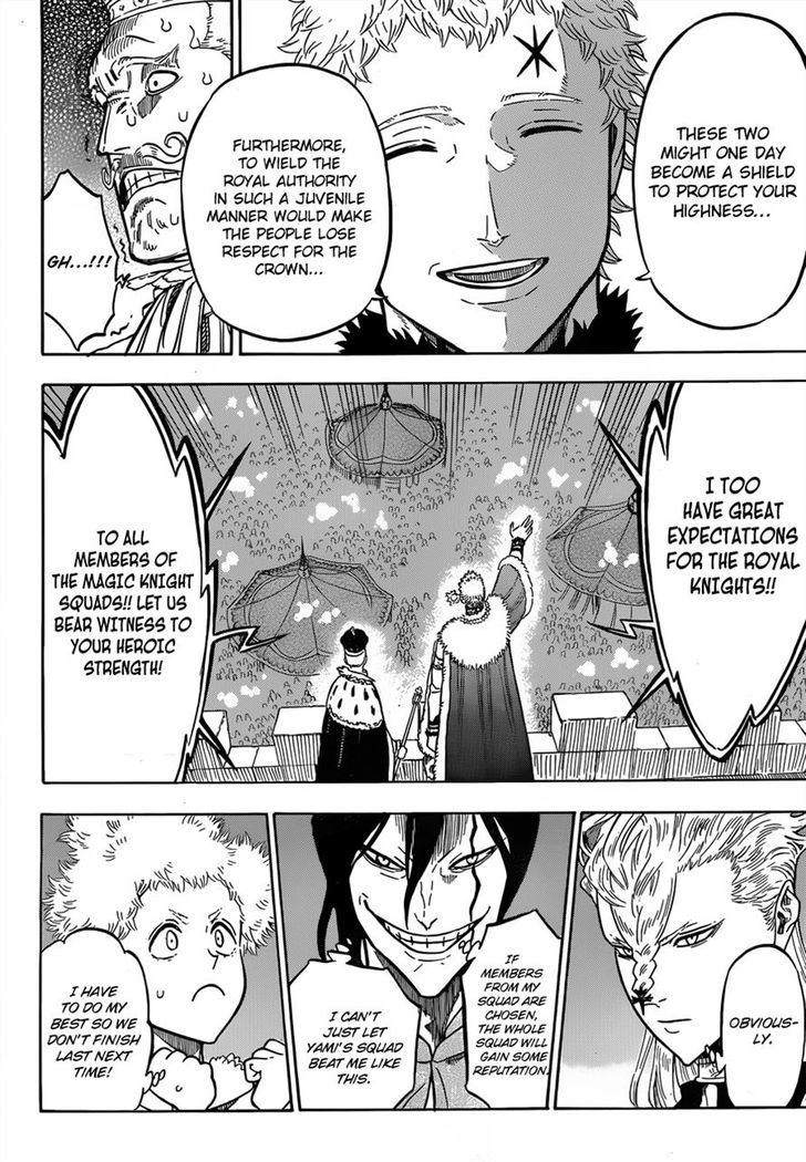 Black Clover Manga Chapter 107 page 11 - The King of the Clover Kingdom