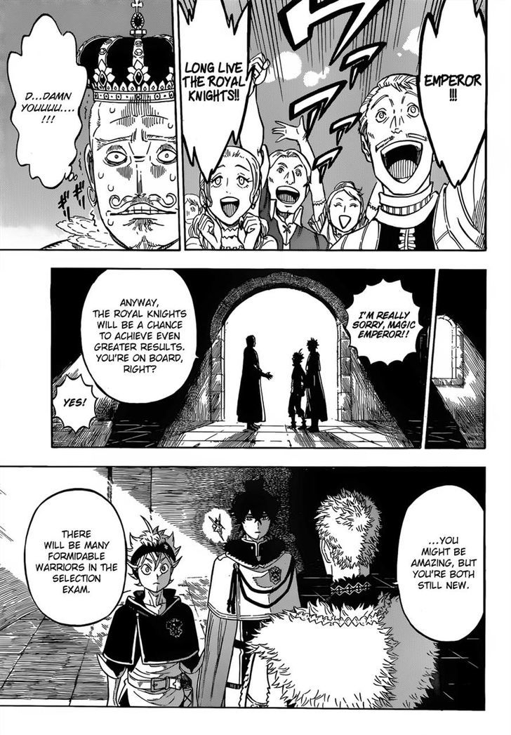 Black Clover Manga Chapter 107 page 12 - The King of the Clover Kingdom