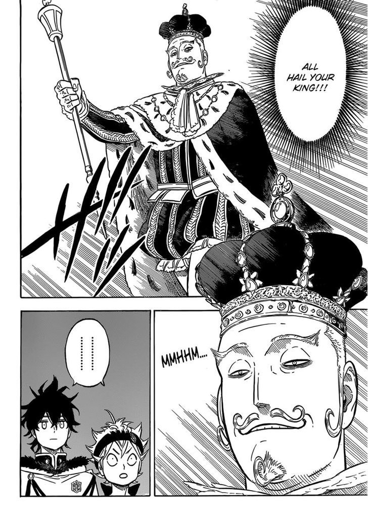 Black Clover Manga Chapter 107 page 2 - The King of the Clover Kingdom