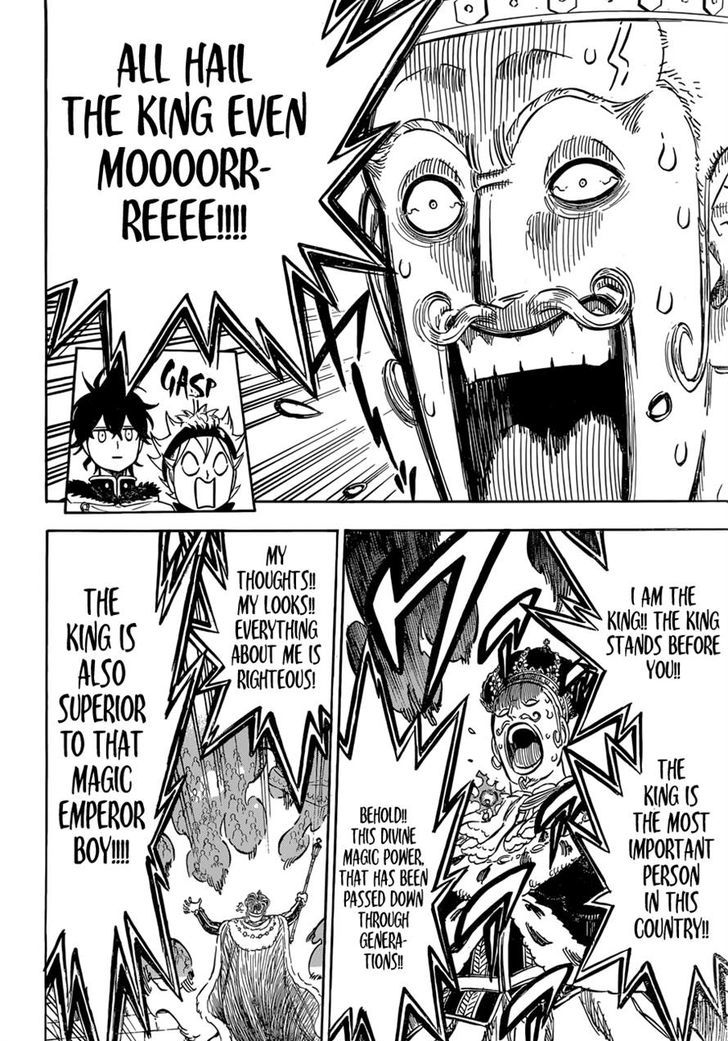 Black Clover Manga Chapter 107 page 4 - The King of the Clover Kingdom