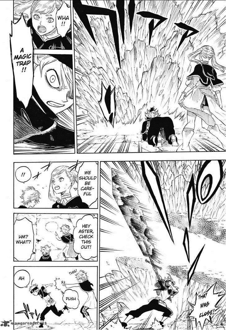 Black Clover Manga Chapter 11 page 10 - Dungeon