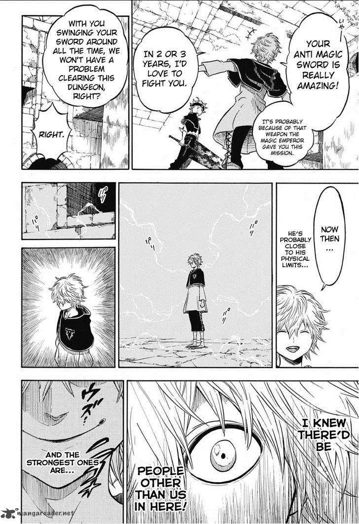 Black Clover Manga Chapter 11 page 12 - Dungeon