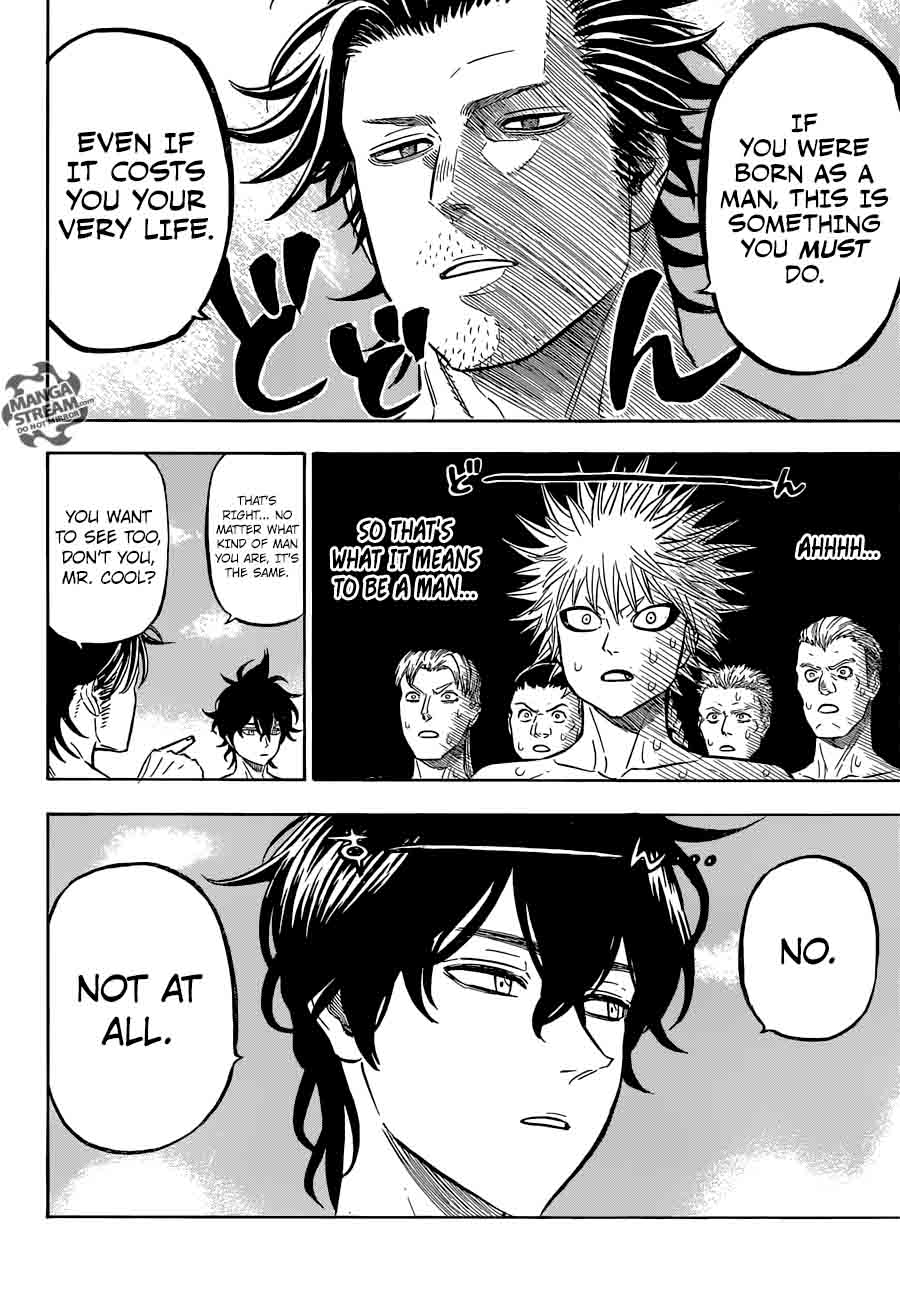 Black Clover Manga Chapter 111 page 13 - Taking a Bath