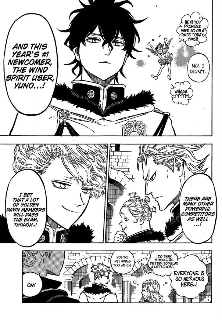 Black Clover Manga Chapter 112 page 10 - Royal Knights Selection Exam