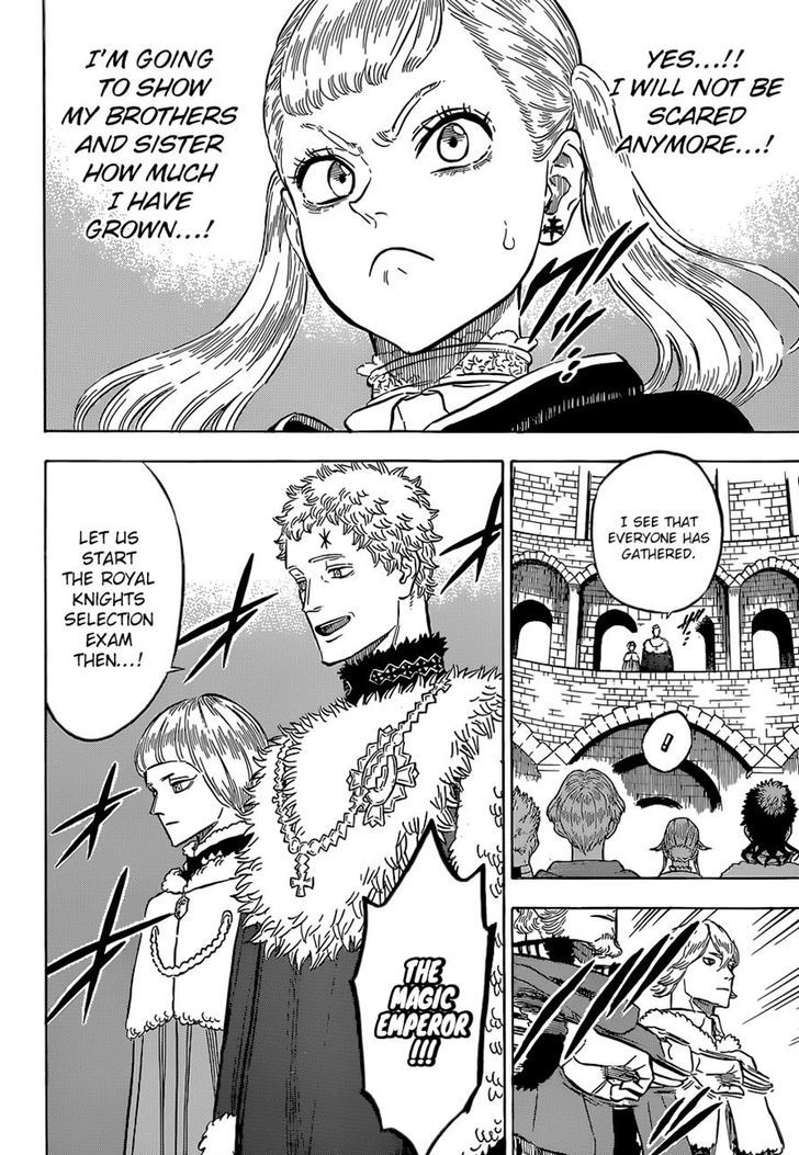 Black Clover Manga Chapter 112 page 14 - Royal Knights Selection Exam
