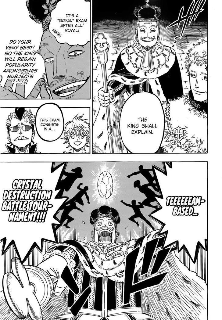 Black Clover Manga Chapter 112 page 15 - Royal Knights Selection Exam