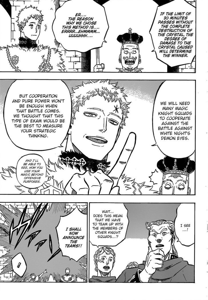 Black Clover Manga Chapter 112 page 17 - Royal Knights Selection Exam