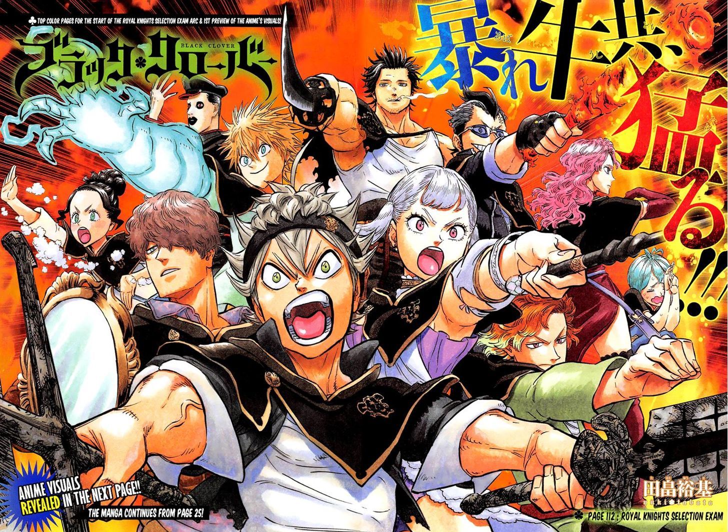 Black Clover Manga Chapter 112 page 3 - Royal Knights Selection Exam
