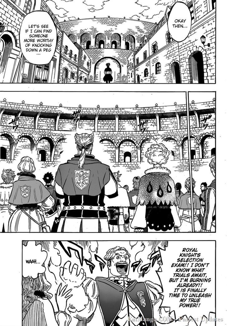 Black Clover Manga Chapter 112 page 8 - Royal Knights Selection Exam