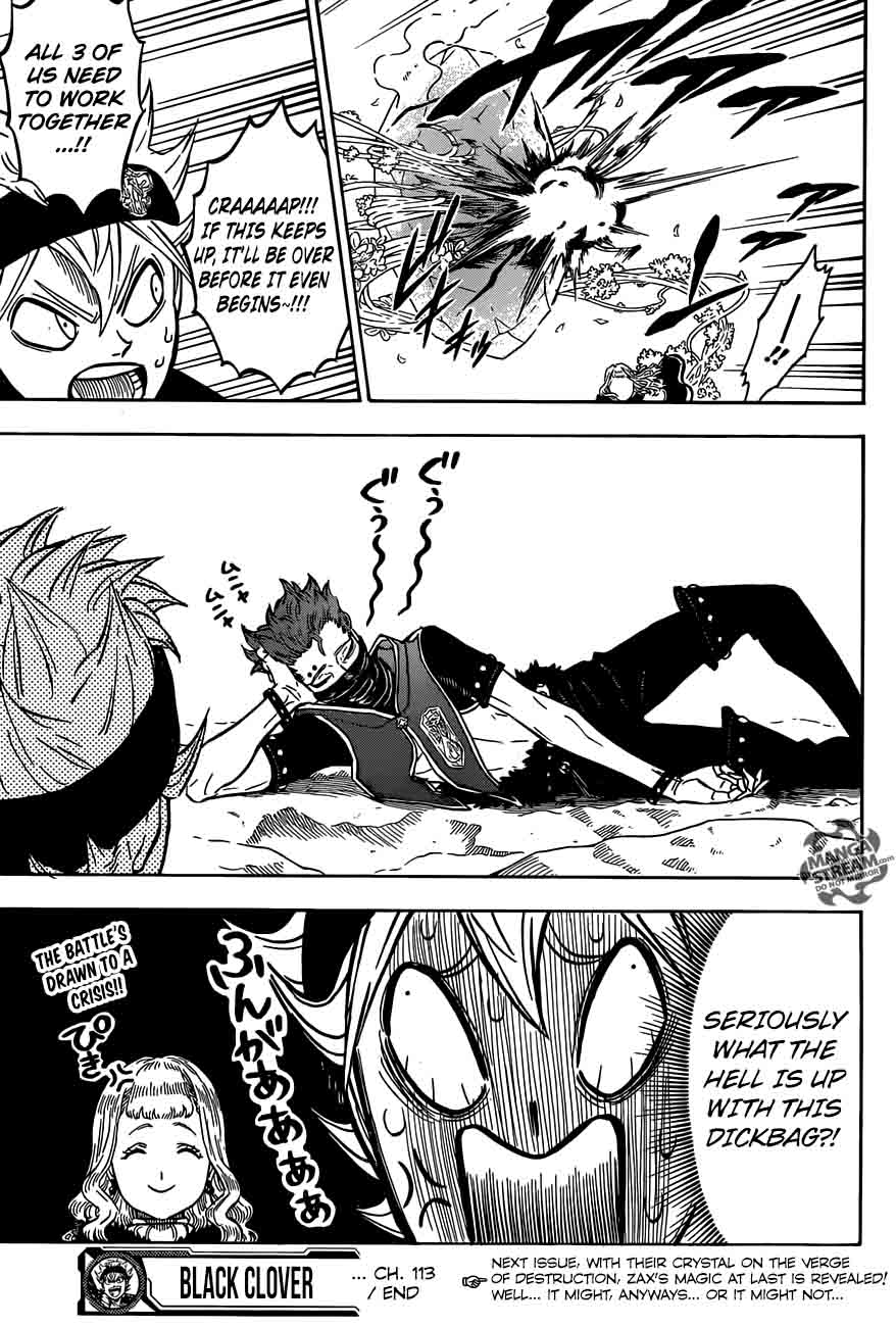 Black Clover Manga Chapter 113 page 15 - Crystal Destruction Battle Tournament