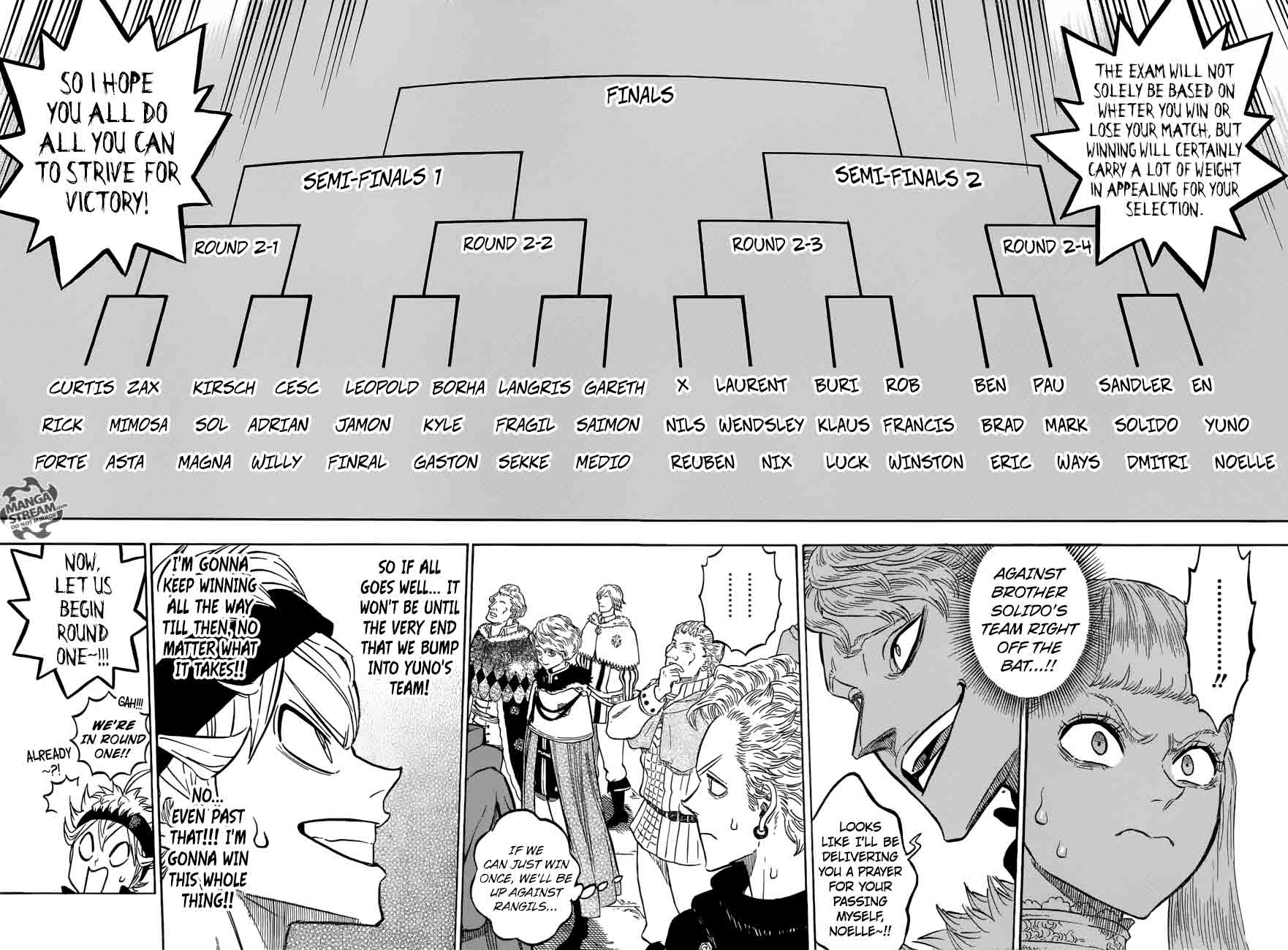 Black Clover Manga Chapter 113 page 9 - Crystal Destruction Battle Tournament