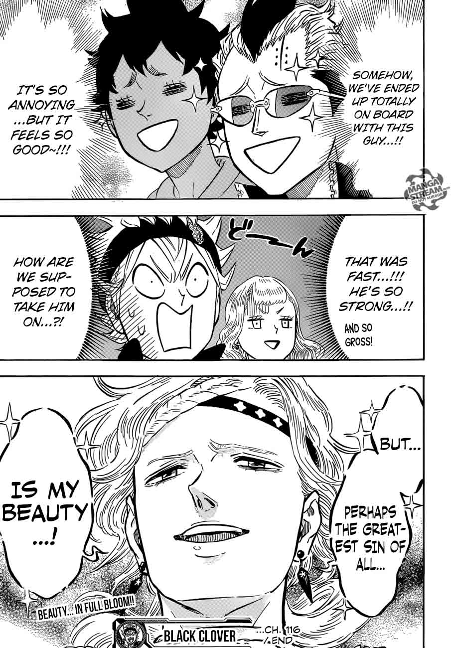 Black Clover Manga Chapter 116 page 16 - Coral Peacock's Vice-Captain