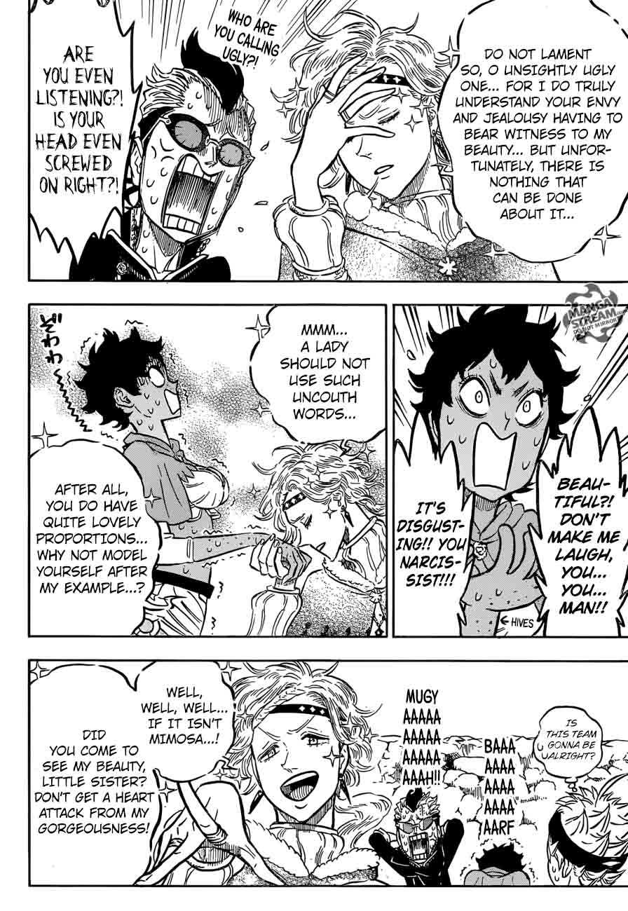 Black Clover Manga Chapter 116 page 2 - Coral Peacock's Vice-Captain