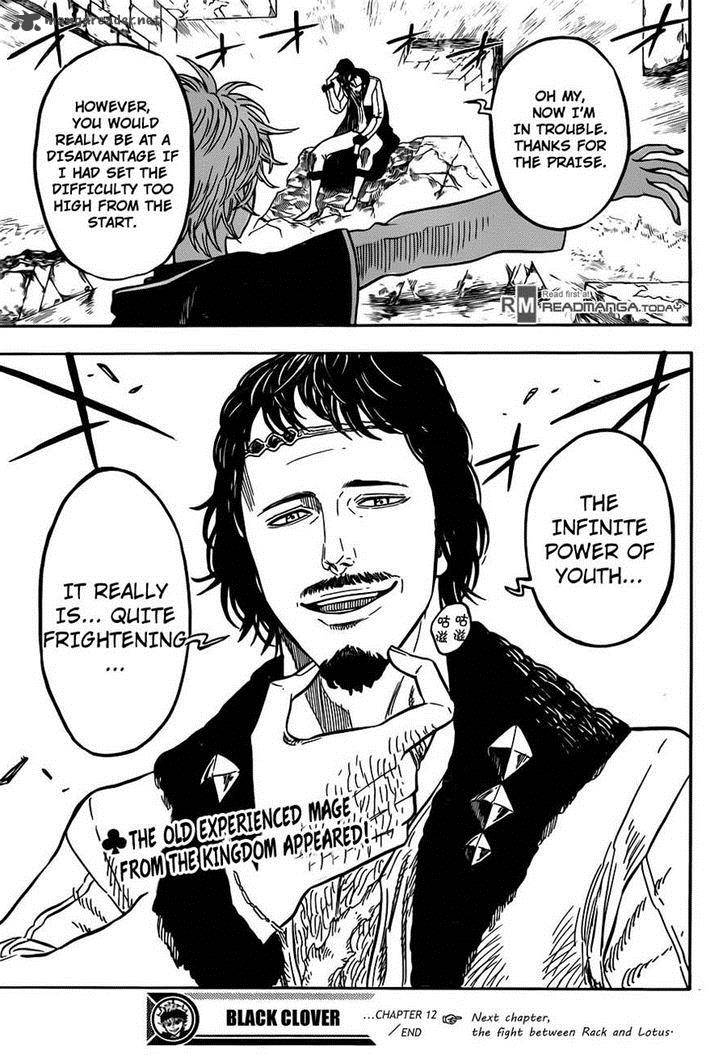 Black Clover Manga Chapter 12 page 19 - Reunion