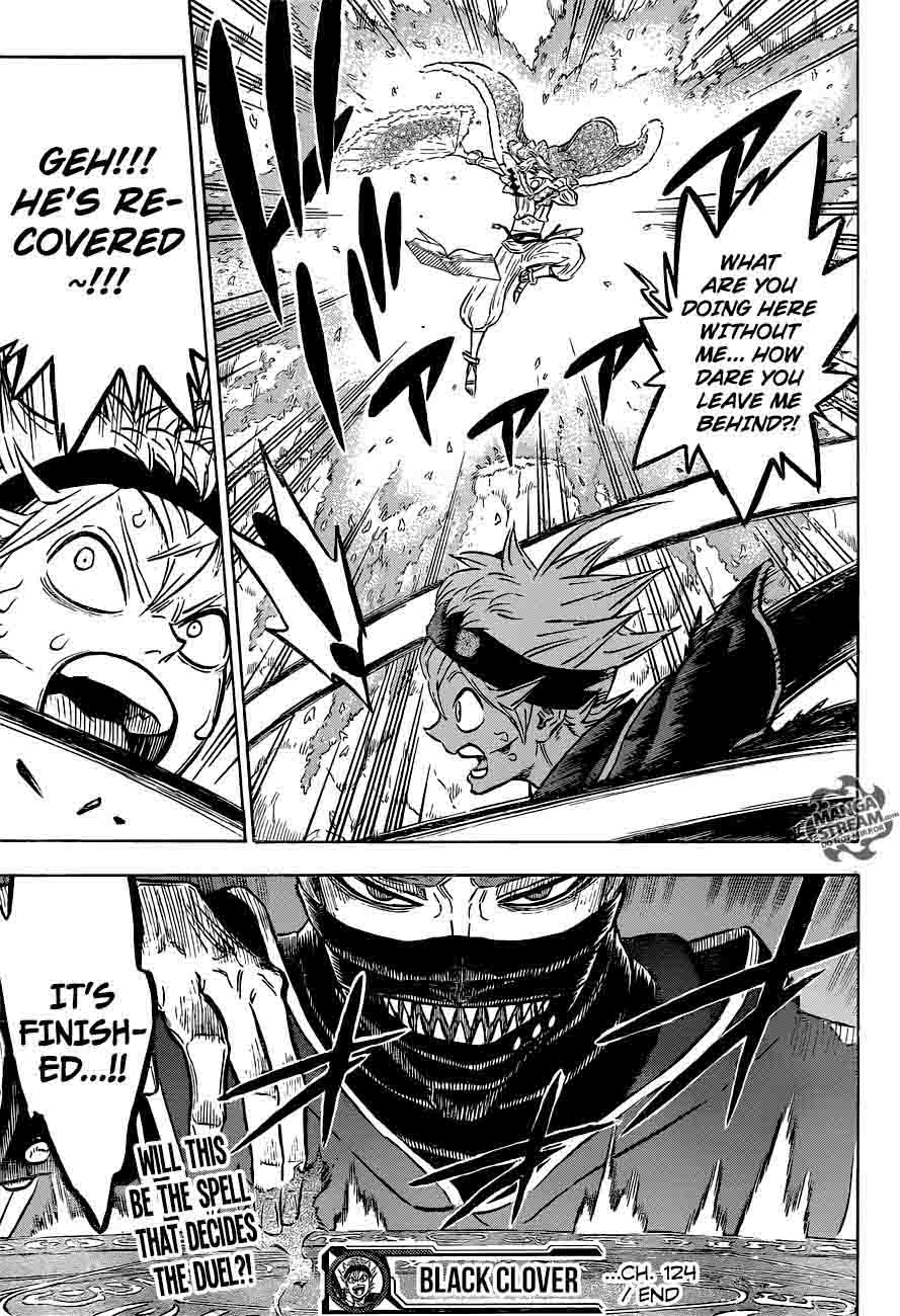 Black Clover Manga Chapter 124 page 17 - Yankee-Senpai Vs. Muscle Runt