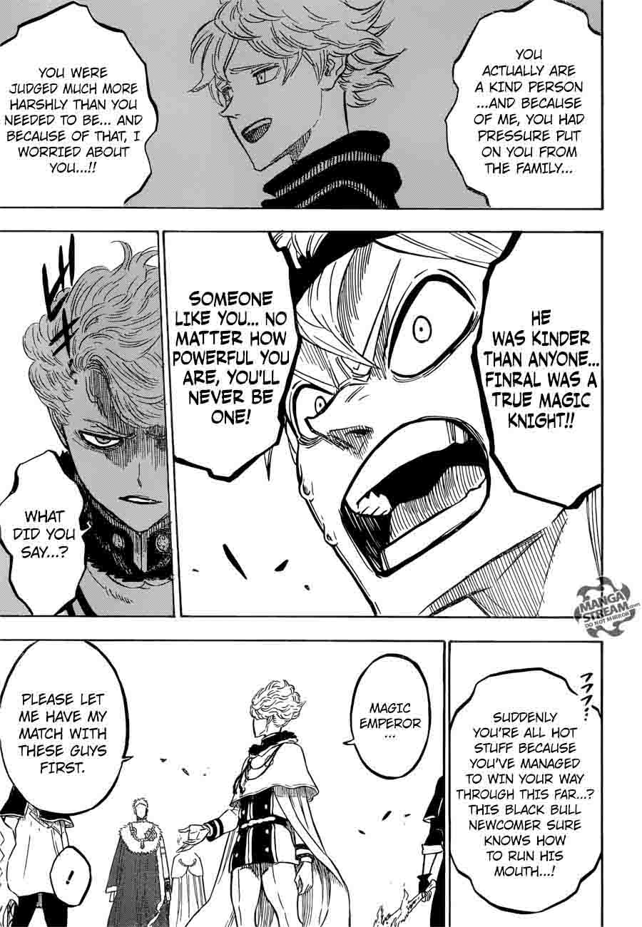 Black Clover Manga Chapter 127 page 16 - Gold and Black Sparks