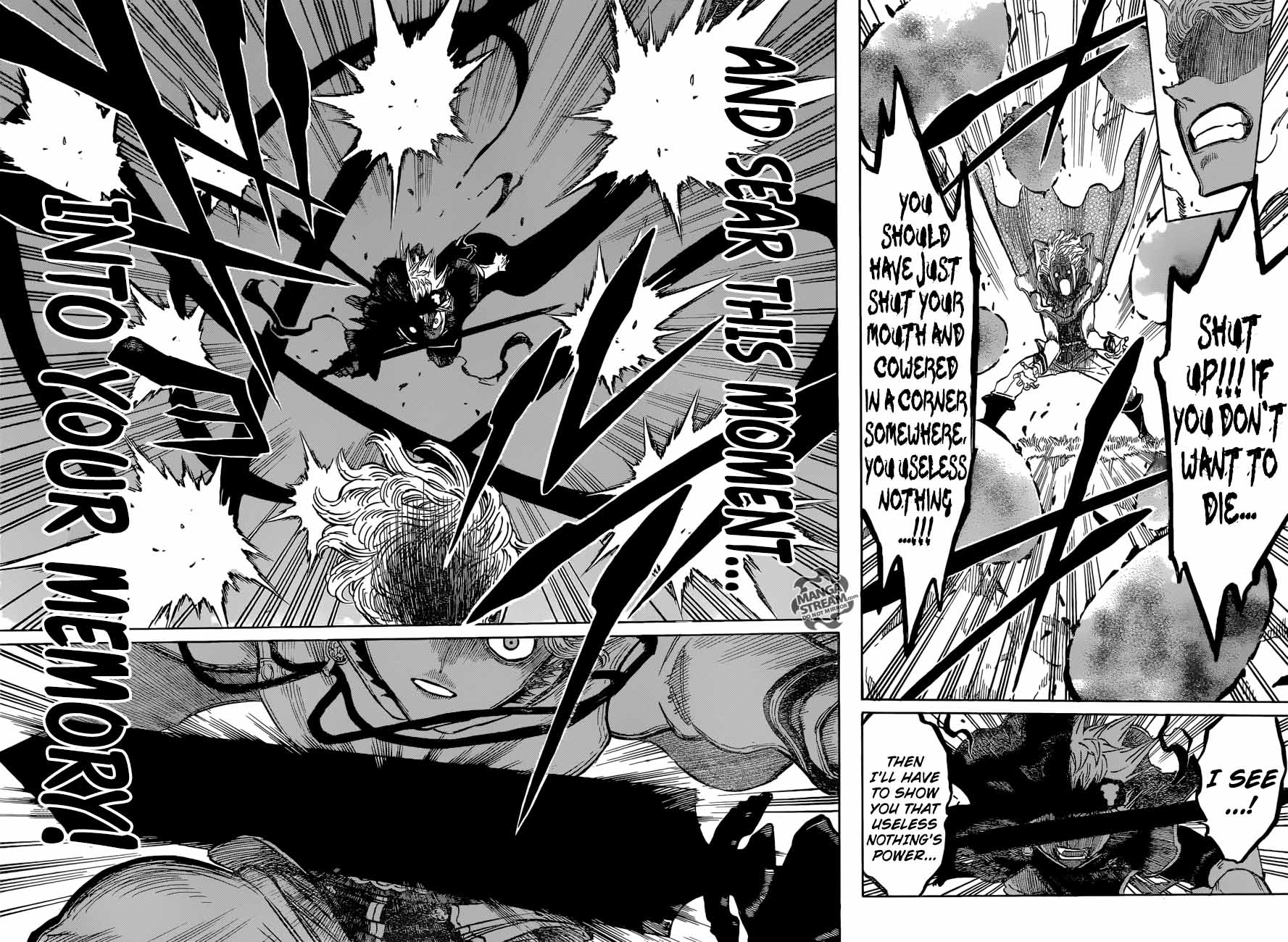 Black Clover Manga Chapter 130 page 11 - Burn the Present into Memory