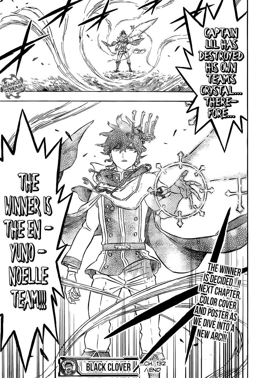 Black Clover Manga Chapter 132 page 15 - The Victors
