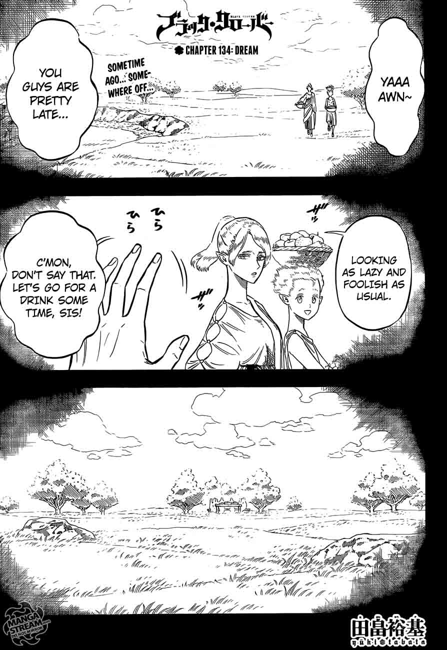Black Clover Manga Chapter 134 page 1 - Dream