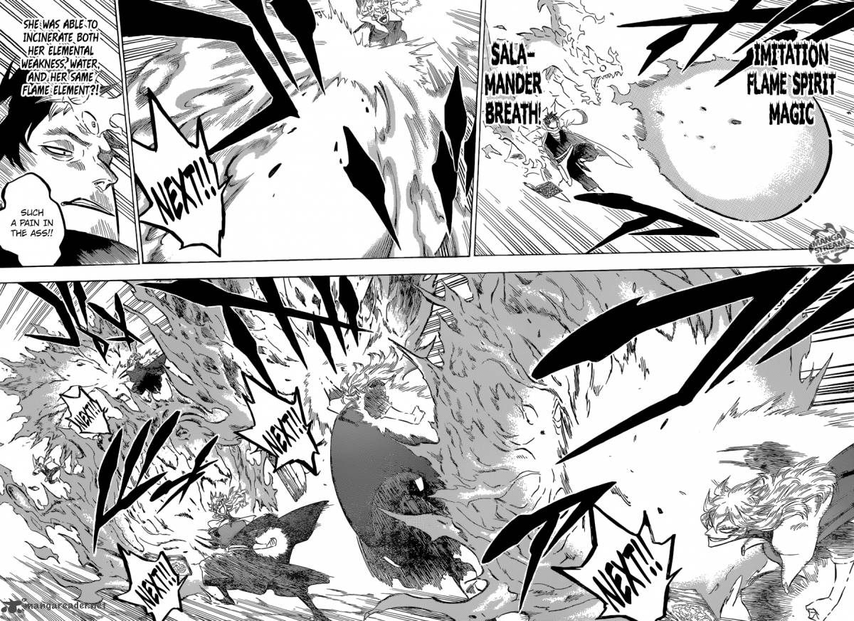 Black Clover Manga Chapter 137 page 8 - Mereoleona vs. Rhya the Treachery