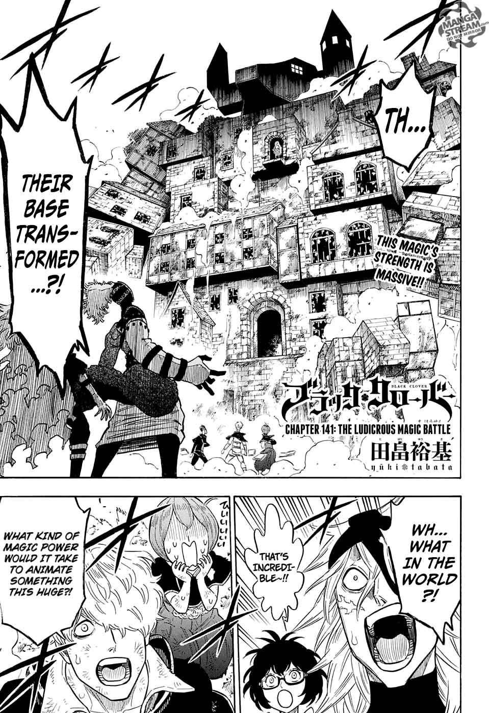 Black Clover Manga Chapter 141 page 1 - Crazy Magic Battle