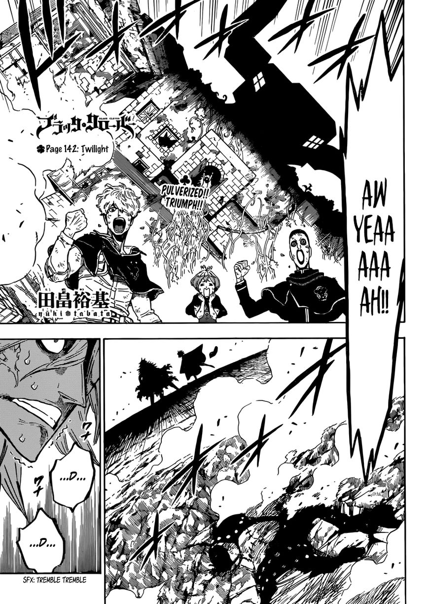 Black Clover Manga Chapter 142 page 1 - Twilight
