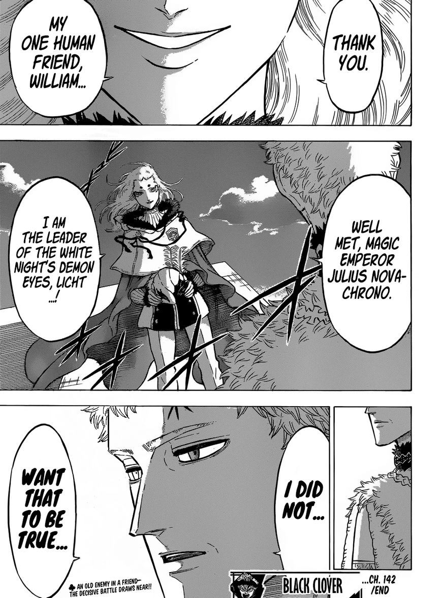 Black Clover Manga Chapter 142 page 17 - Twilight