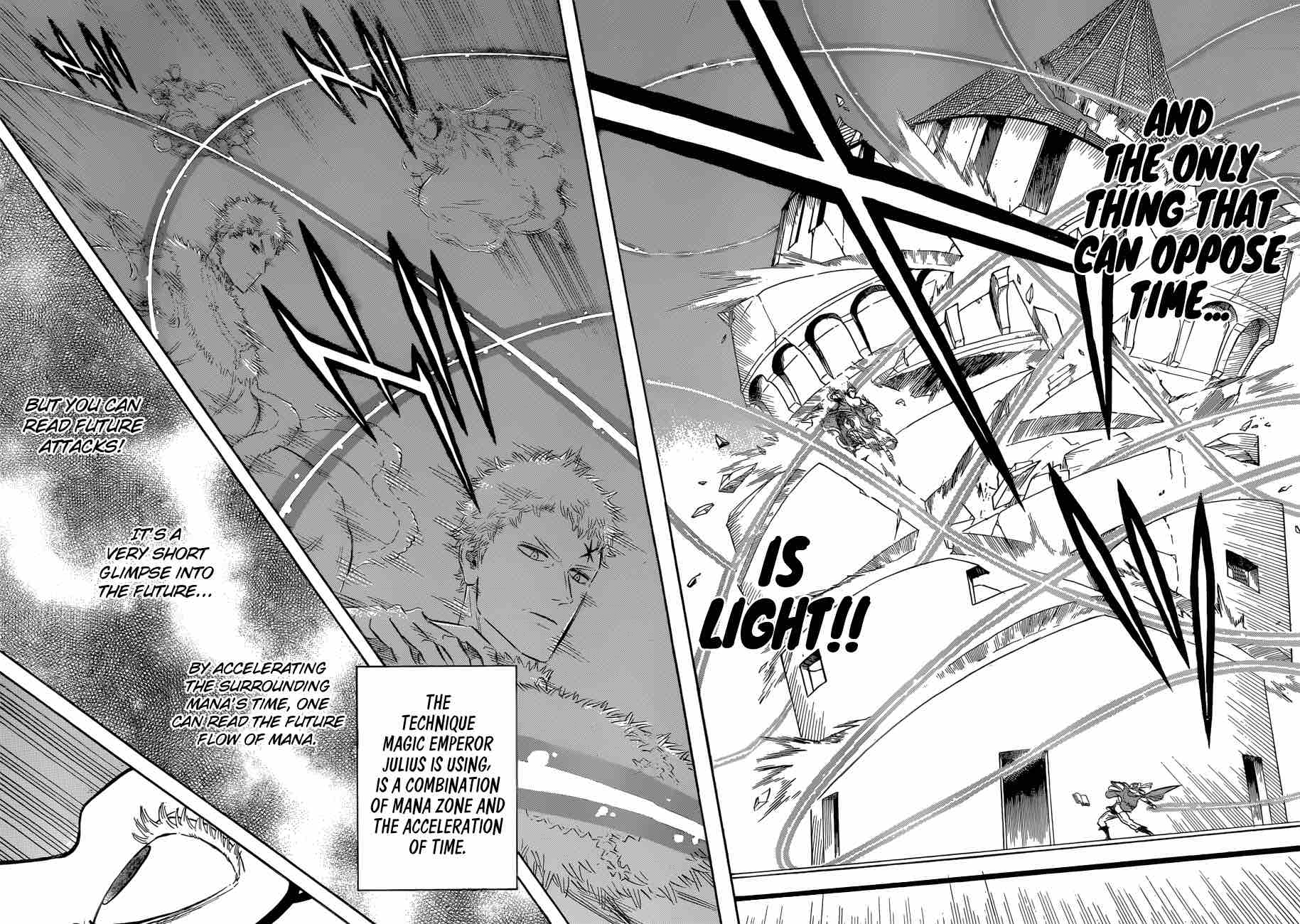 Black Clover Manga Chapter 143 page 10 - The Wizard King vs. the Eye of the Midnight Sun's Leader