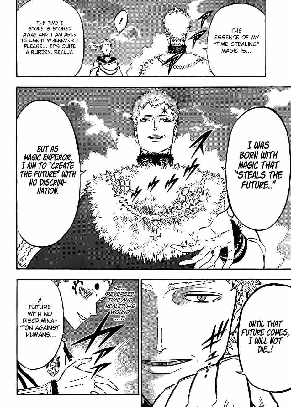Black Clover Manga Chapter 143 page 13 - The Wizard King vs. the Eye of the Midnight Sun's Leader