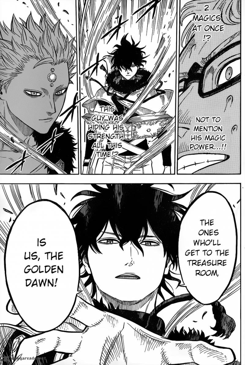 Black Clover Manga Chapter 15 page 11 - Three People