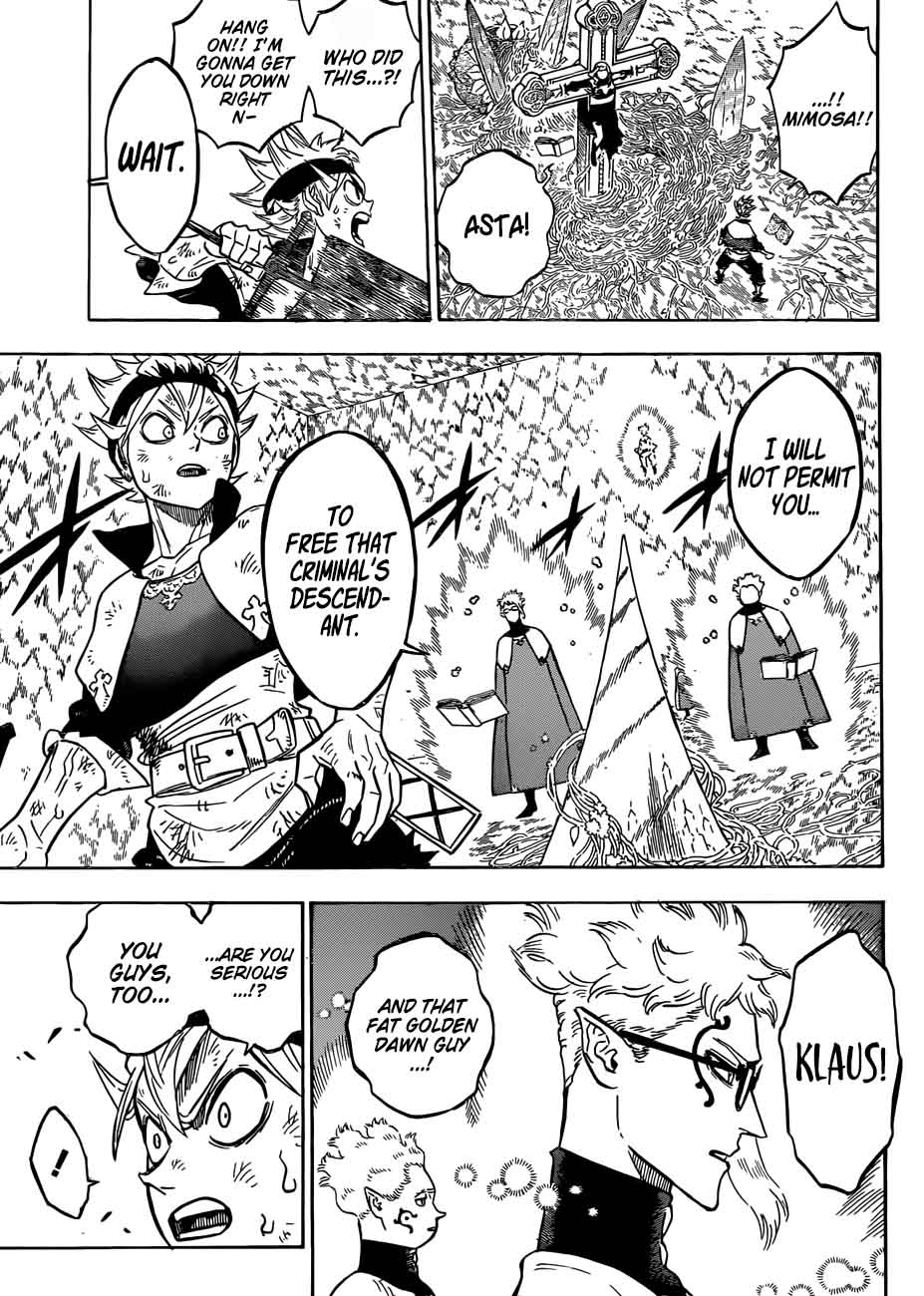 Black Clover Manga Chapter 154 page 8 - Golden Wind