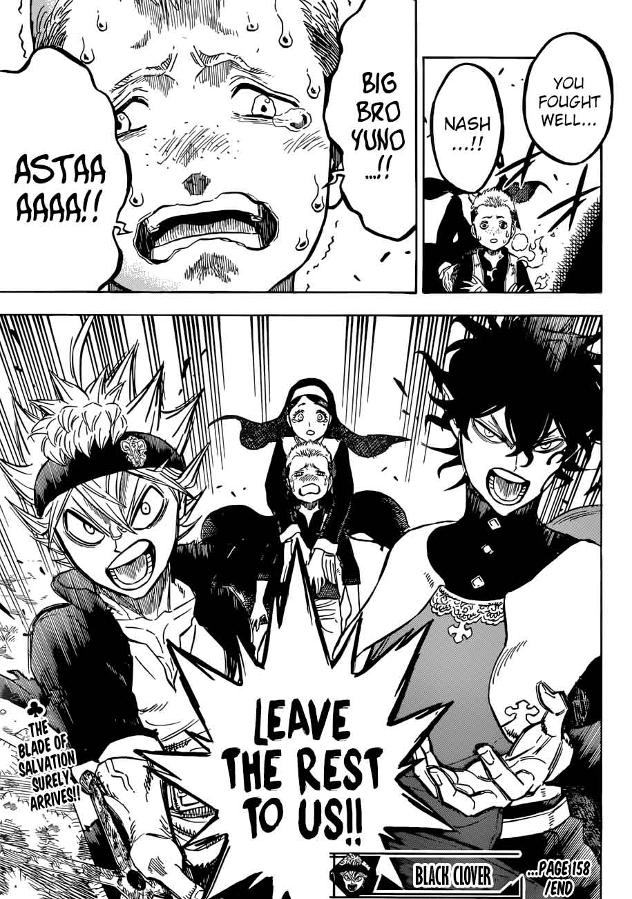 Black Clover Manga Chapter 158 page 16 - The Lives of the Village in the Sticks
