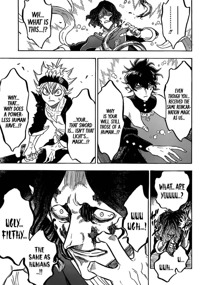 Black Clover Manga Chapter 159 page 10 - Release from Misfortune