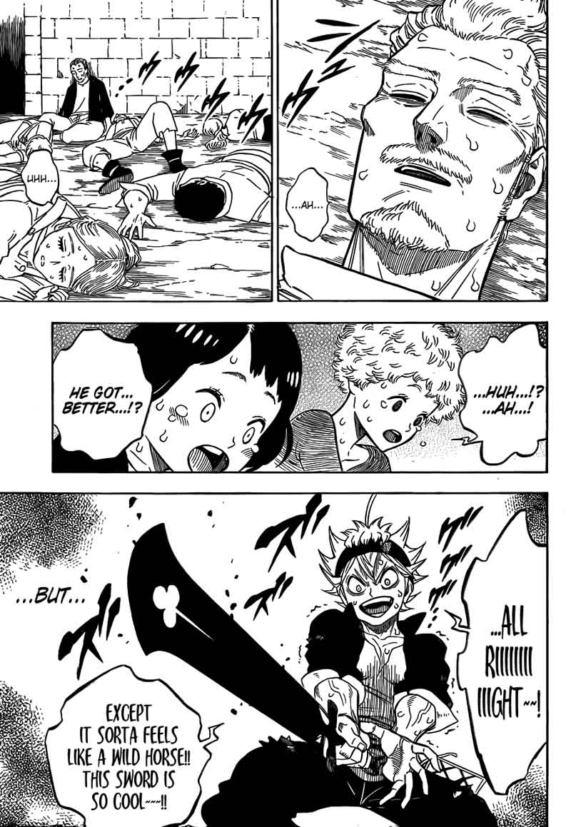 Black Clover Manga Chapter 159 page 8 - Release from Misfortune