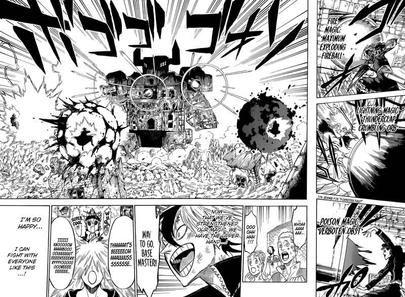 Black Clover Manga Chapter 165 page 11 - The Black Bulls Charge!!!