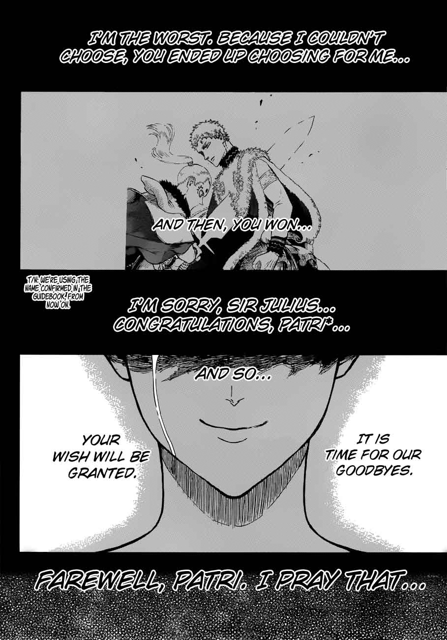 Black Clover Manga Chapter 166 page 6 - The Resurrected Avenger