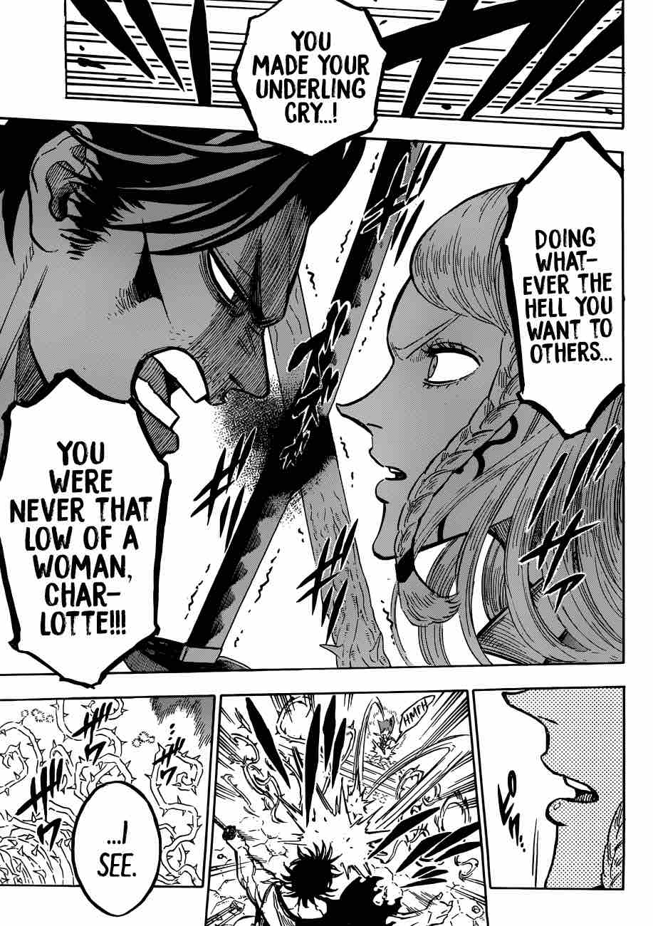 Black Clover Manga Chapter 169 page 11 - The Black Bulls Captain vs. the Crimson Wild Rose
