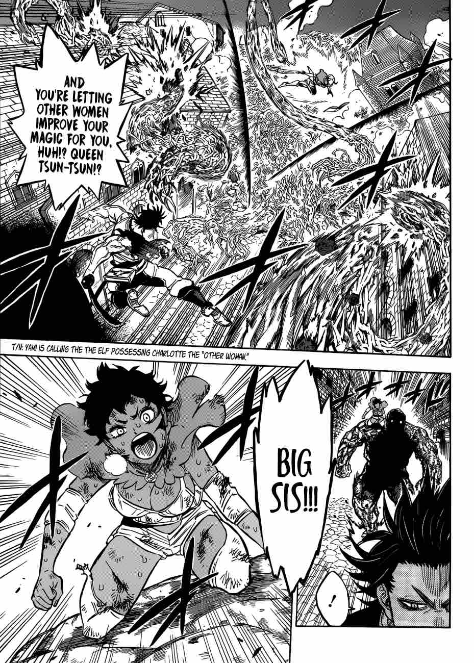 Black Clover Manga Chapter 169 page 5 - The Black Bulls Captain vs. the Crimson Wild Rose