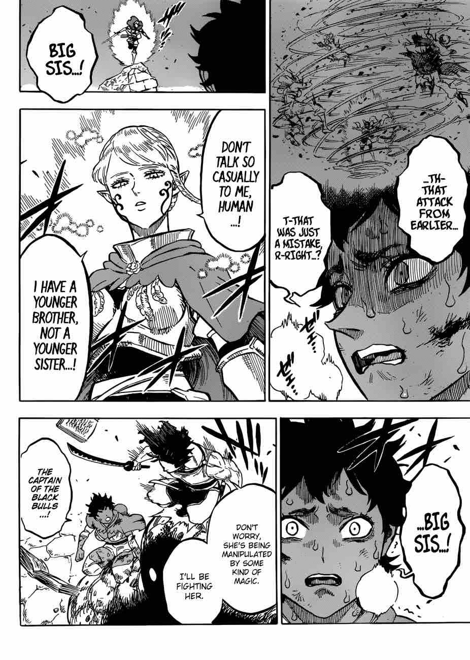 Black Clover Manga Chapter 169 page 6 - The Black Bulls Captain vs. the Crimson Wild Rose