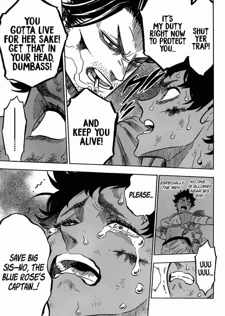 Black Clover Manga Chapter 169 page 9 - The Black Bulls Captain vs. the Crimson Wild Rose