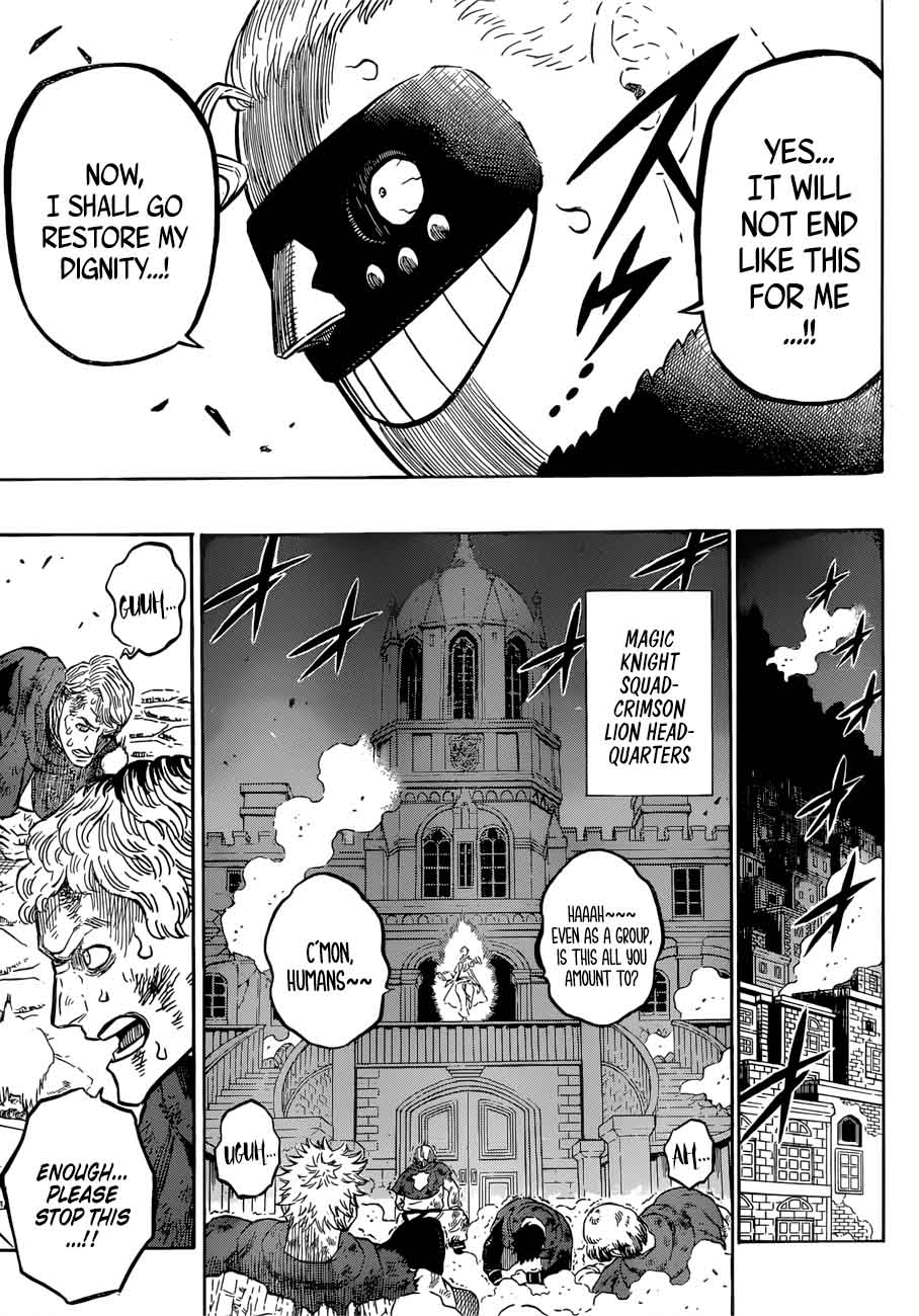 Black Clover Manga Chapter 170 page 15 - The Fallen Make Their Move