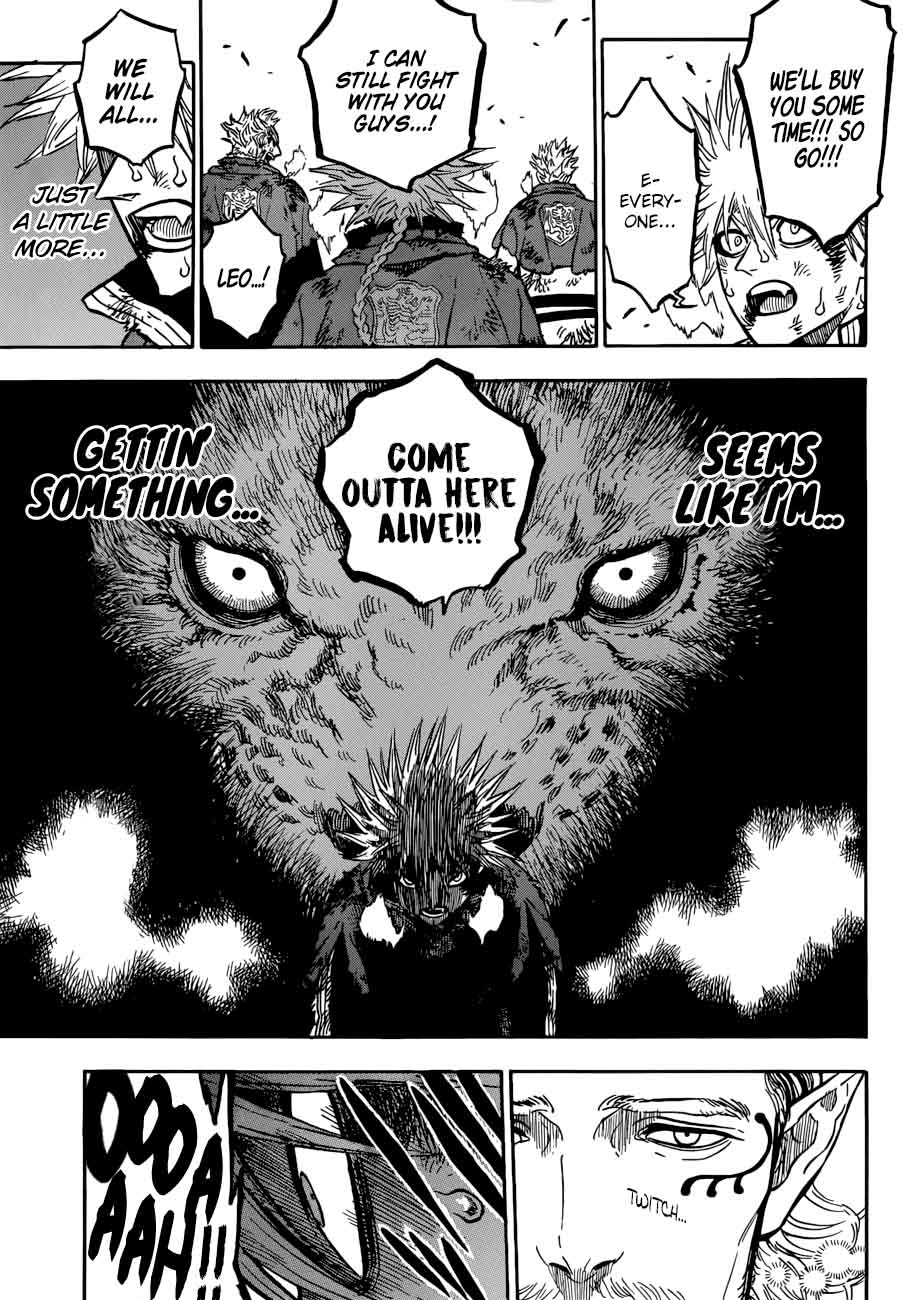 Black Clover Manga Chapter 171 page 9 - The Sleeping Lion
